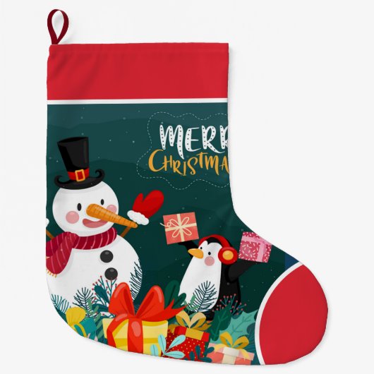 Ha Ha Merry kerst Grote kerstinslag Grote Kerstsok (Voorkant)