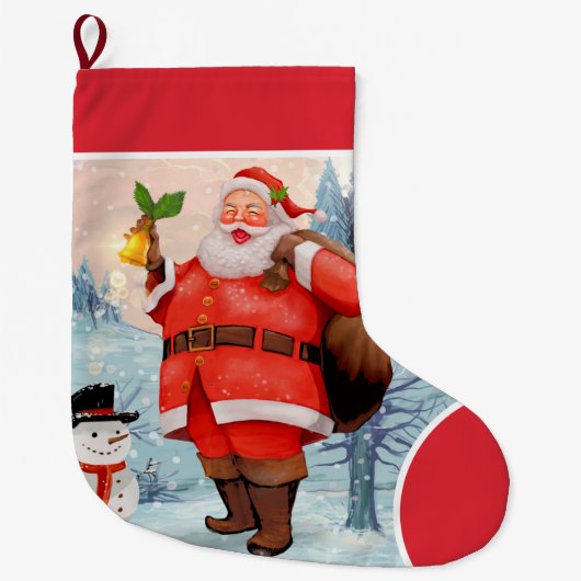 Ha Ha Merry kerst Grote kerstinslag Grote Kerstsok (Voorkant)