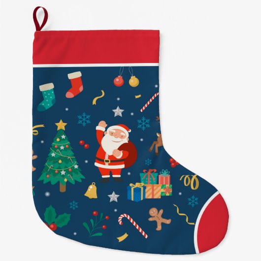 Ha Ha Merry kerst Grote kerstinslag Grote Kerstsok (Voorkant)