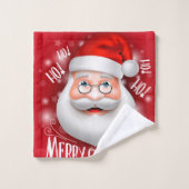 Ha Ha Merry Kerstmis Bad Handdoek (Wasdoekje)