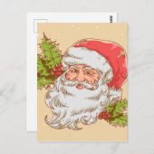 Ha Ha Merry Kerstmis Briefkaart (Voorkant / Achterkant)