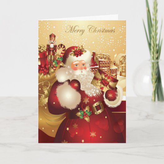 Ha Ha Merry Kerstmis Feestdagen Kaart (Voorkant)