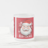 Ha Ha Merry Kerstmis Matglas Koffiemok (Voorkant links)