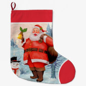 Ha Ha Prettig Kerstfeest Grote Kerstsok (Voorkant)
