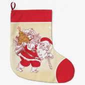 Ha Ha Prettig Kerstfeest Grote Kerstsok (Voorkant)