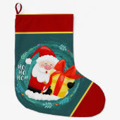 Ha Ha Prettig Kerstfeest Grote Kerstsok (Voorkant)