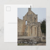 Ha Ha Tonka Castle Ruins Missouri Travel Briefkaart (Voorkant / Achterkant)