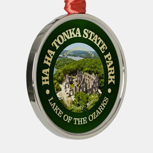 Ha Ha Tonka SP Metalen Ornament (Rechts)