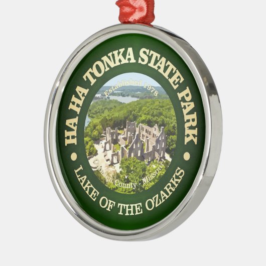 Ha Ha Tonka SP Metalen Ornament (Links)