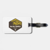 Ha Ha Tonka State Park Missouri Bagagelabel (Achterkant horizontaal)