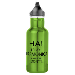 Ha Harmonica Stainless Steel Water Bottle Waterfles