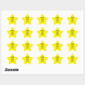 Ha Harp Star Sticker (Vel)