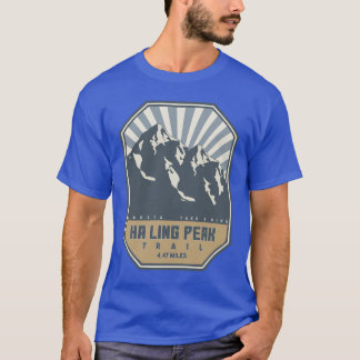 Ha Ling Peakrail Alberta Wandelroute gezin T-shirt