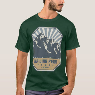 Ha Ling Peakrail Alberta Wandelroute vrienden T-shirt