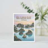 Ha Long-baai Vietnam Briefkaart (Staand voorkant)