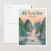 Ha Long-baai Vietnam Briefkaart (Voorkant / Achterkant)