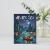 Ha Long-baai Vietnam Briefkaart (Staand voorkant)