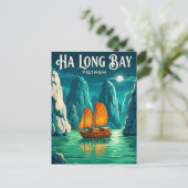 Ha Long-baai Vietnam Briefkaart (Staand voorkant)