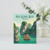 Ha Long Baai Vietnam Briefkaart (Staand voorkant)