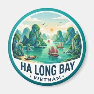Ha Long-baai Vietnam Magneet