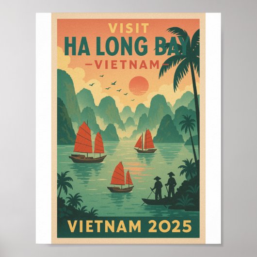 ha long baai vietnam reizen 2026 poster (Voorkant)