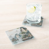 Ha Long Bay Glazen Onderzetter (Schuin)