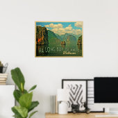 Ha Long Bay Islands Vietnam Poster (Thuiskantoor)