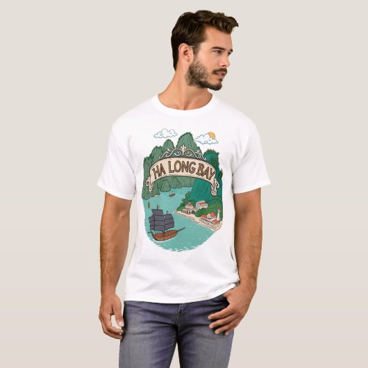 Ha Long Bay T-shirt (Voorkant volledig)