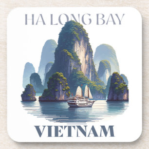 Ha Long Bay Vietnam Bier Onderzetter