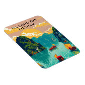 Ha Long Bay Vietnam Boat Trip Magneet (Rechterzijde)