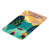 Ha Long Bay Vietnam Boat Trip Magneet (Linkerzijde)