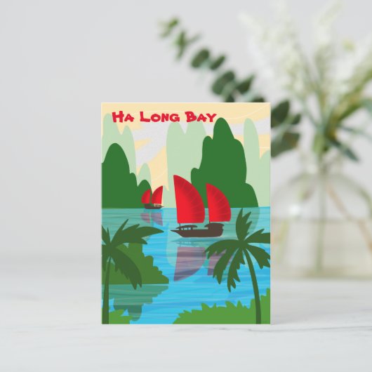 Ha Long Bay, Vietnam Briefkaart (Staand voorkant)