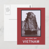 Ha Long Bay Vietnam Briefkaart (Voorkant / Achterkant)