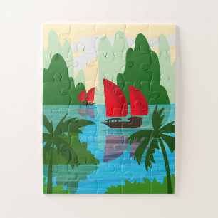 Ha Long Bay Vietnam Legpuzzel