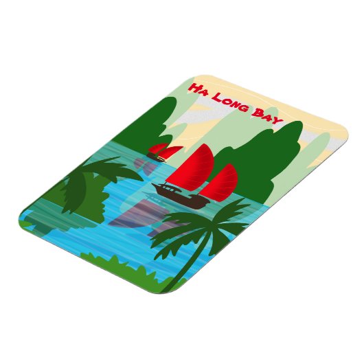 Ha Long Bay, Vietnam Magneet (Linkerzijde)