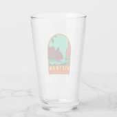 Ha Long Bay Vietnam Reis Art Glas (Achterkant)