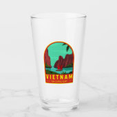 Ha Long Bay Vietnam Reis Art Glas (Voorkant)