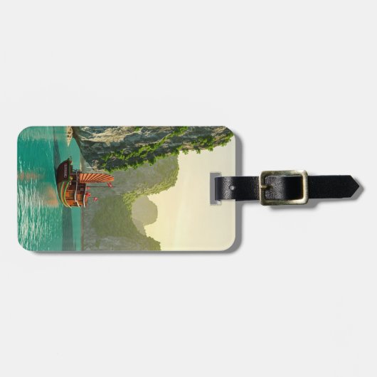 Ha Long Bay Vietnam Reizen Bagagelabel (Voorkant horizontaal)