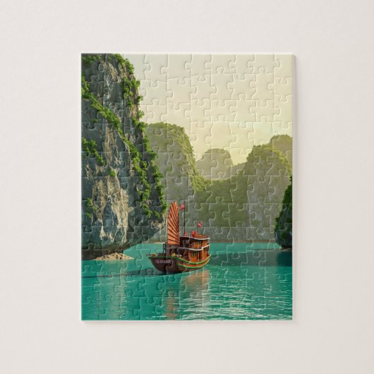 Ha Long Bay Vietnam Reizen Legpuzzel (Verticaal)