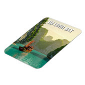 Ha Long Bay Vietnam Reizen Magneet (Linkerzijde)