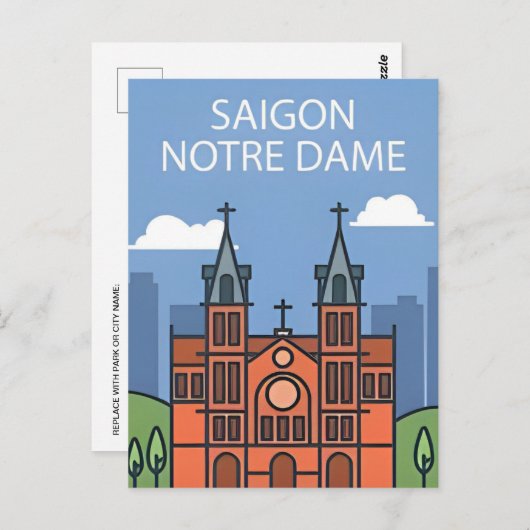 Ha Long Bay Vietnam Reizen  saigon Briefkaart (Voorkant / Achterkant)