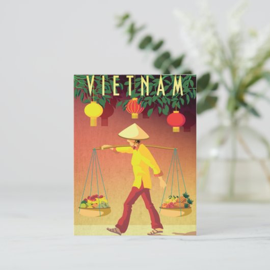 Ha Long Bay Vietnam Reizen  saigon Briefkaart (Staand voorkant)