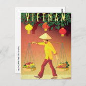 Ha Long Bay Vietnam Reizen  saigon Briefkaart (Voorkant / Achterkant)