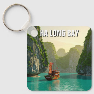 Ha Long Bay Vietnam Reizen Sleutelhanger