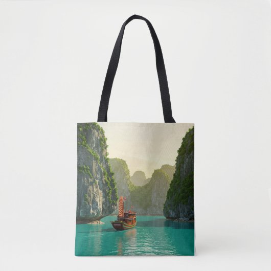 Ha Long Bay Vietnam Reizen Tote Bag (Voorkant)