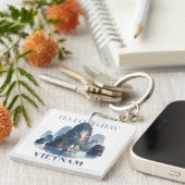 Ha Long Bay Vietnam Sleutelhanger (Voorkant Rechts)