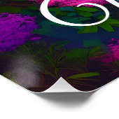 Ha Long Bay Vietnam Travel Poster (Hoek)