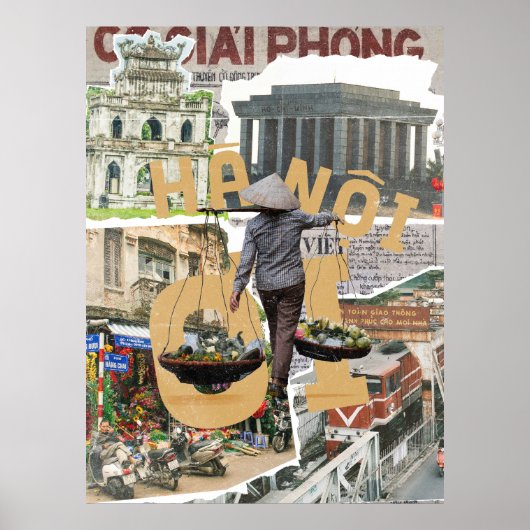 "Hà Nội Ơi" Poster (Voorkant)