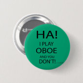 Ha Oboe Ronde Button 5,7 Cm (Voorkant /achterkant)