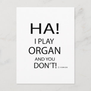 Ha Organ Briefkaart